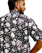 Camisa de hombre última camisa ropa de hombre 100% algodón media manga botón abierto frontal casual para hombres hermano novio - Product Image 4