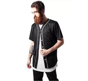 Tendencia personalizada en blanco uniforme de béisbol bordado malla béisbol Jersey Base Ball Jersey uniforme béisbol Jersey - Product Image 1