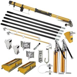 Excellent choix : Kit complet d'outils durables en métal pour le collage et la finition des murs secs, avec raclette, disponible en stock - Product Image 4