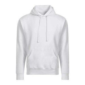 Sudadera con Capucha Clásica para Hombre, de Algodón Cálido, Corte Regular, Tinte Liso, Manga Larga, para Invierno, MS-HD-1116, con Bolsillo - Product Image 2