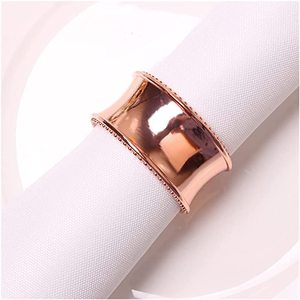 Anneau de serviette en cuivre pièces de meilleure qualité anneau de serviette en cuivre de conception différente pour la fabrication provenant de l'inde - Product Image 6