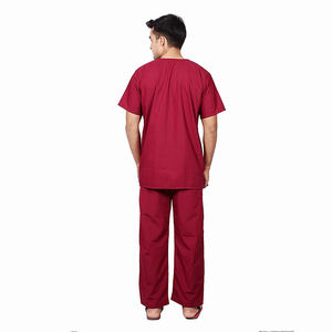 Nouveau Style été hôpital Scrubs ensembles Jersey tissu infirmière uniformes pour hommes uniformes hospitaliers confortables - Product Image 2