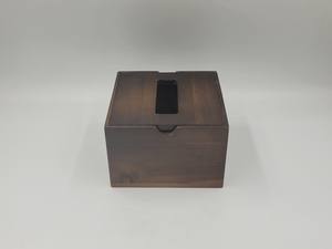 Huhipro กล่องทิชชู่ไม้สีธรรมชาติคุณภาพสูงรุ่นใหม่เป็นมิตรกับสิ่งแวดล้อมขนาด23X13X9ซม. แบบ2ทำจากเวียดนามสำหรับบ้านสำนักงาน - Product Image 5