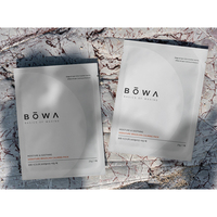 Paquete Calmante Brasileño Bowa Signature, Lámina para el Cuidado de la Piel con Ácido Hialurónico y Centella Asiática, Hidratante y Calmante para el Cuerpo, para el Manejo de Vellos Encarnados