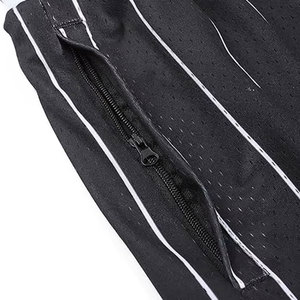 Shorts de softball pour hommes, performance athlétique, entraînement, léger, respirant, séchage rapide, tissu 100% polyester, élastique - Product Image 3