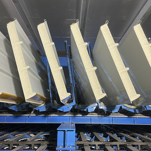 Pu bánh <span class=keywords><strong>sandwich</strong></span> Bảng điều khiển cách nhiệt thép mạ kẽm sóng Roof Bảng điều chỉnh tấm kho tường tấm bánh <span class=keywords><strong>sandwich</strong></span> - Product Image 6