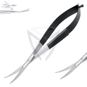 Tijeras de Acero Inoxidable con Resorte, Nuevas Tijeras de Alta Calidad con Resorte, Tijeras para Cutículas - Product Image 2