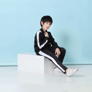 Chándales deportivos de poliéster 100% para niños, uniformes de equipo escolar de entrenamiento para hombres, Conjunto personalizado al por mayor a granel - Product Image 5