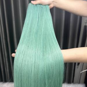 ผมต่อจาก100% ผมมนุษย์แท้เรมี่ผมต่อแบบมีปลายหนานุ่มพร้อมผมลอนแบบ HD ผมเวียดนาม - Product Image 6