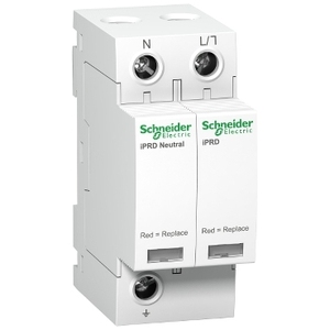 A9L08501ไฟฟ้า Schneider IPRD8r อุปกรณ์กันไฟกระชากแบบแยกส่วน1P + N 350V TVS SPD พร้อมการถ่ายโอนระยะไกล - Product Image 1