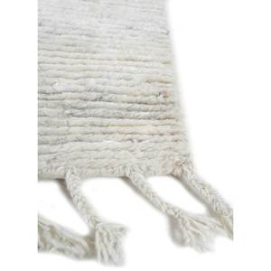 Alfombra de Lana Tejida a Mano Contour Ivory 9x12, Diseño Geométrico Clásico para Decoración de Sala de Estar, para Adolescentes - HWT-29 - Product Image 4