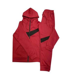 Conjunto de chándal de algodón pesado de alta calidad para hombre de marca personalizada, pantalones de chándal transpirables con capucha y características a prueba de viento - Product Image 5