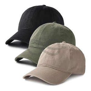 Classique Vintage lavé en détresse coton casquette de Baseball hommes femmes plaine blanc réglable unisexe chapeau conception intemporelle confortable - Product Image 1