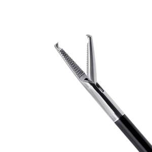 คีมหนีบจับสำหรับกล้องส่องตาเหล่าขนาด5มม. x 31ซม. เครื่องมือผ่าตัดรักษาโรคหลอดเลือดเครื่องมือที่ผ่านการรับรอง CE จากผู้ผลิตขายส่ง - Product Image 6