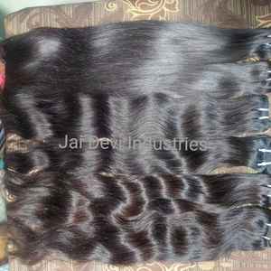 Paquetes alineados con cutícula Vrigin Cabello vietnamita Extensión de cabello humano Genius Trama Hueso crudo vietnamita Recto Cabello doble dibujado - Product Image 6