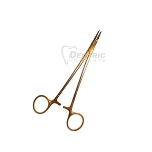 พรีเมี่ยมที่วางเข็มสแตนเลสมีด้ามจับกันลื่นสำหรับการผ่าตัดทันตกรรมหรืองานหัตถกรรมชุดทันตกรรมเครื่องมือผ่าตัด - Product Image 4