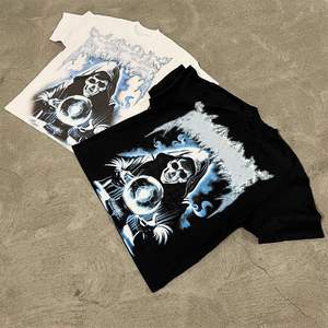 T-shirt personnalisé 100% coton pour hommes T-shirt d'extérieur grande taille surdimensionné en tricot de haute qualité avec impression de logo personnalisé - Product Image 6