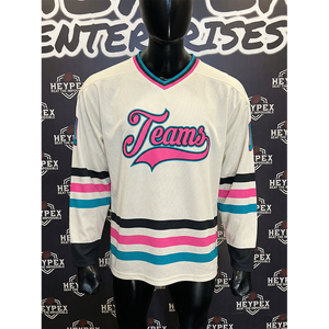 Servicio OEM, Uniformes de Hockey sobre Hielo Personalizados, Camisetas de Equipo, Secado Rápido, Antibacterianas, Impresión por Transferencia de Calor, Conjuntos 100% Poliéster para - Product Image 1