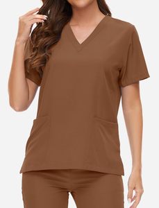 Vente en gros de blouses d'allaitement confortables style jogger en denim uniformes hospitaliers à la mode pour hommes et femmes vêtements de travail médicaux - Product Image 5