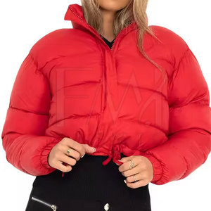 2025 nouveau grande taille femmes respirant imperméable écologique bouffant vêtements d'extérieur vestes 100% Polyester matelassé gonflé hiver - Product Image 2
