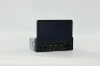 Radio Estéreo para Auto Mekede 1Din con Navegación GPS, Pantalla Retráctil HD de 7 Pulgadas, Reproductor MP5, Bluetooth, Autoradio, Grabadora de Cinta ND9