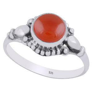 Wholesale Silver-Plated-Brass Classic <b>Rings</b> Handmade Fine Jewelry with Shape Gemstone for Party Indian Jewelry Collection - Product Image 4