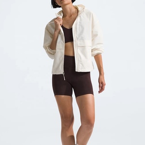 Conjunto de Chaqueta corta cortavientos acolchada transpirable de dos piezas personalizada Zipup Oxford Nylon poliéster ropa de calle chándal de talla grande - Product Image 2