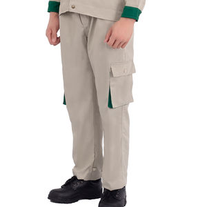 Ropa de trabajo industrial personalizada de manga larga para hombre con pantalones cargo - Product Image 4