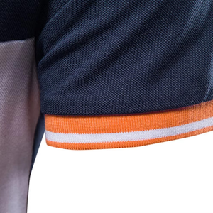 Polo de Golf a Rayas para Hombre de la Mejor Calidad, Manga Corta, Cuello Camisero, Informal, Ligero, Ropa de Verano, Personalización de Marca, Venta al Por Mayor - Product Image 3