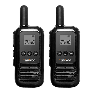 UNIKOO UK254 Long Range UHF Walkie Talkie - USB Rechargeable <strong>PMR</strong> FRS <strong>Radio</strong> with Tactical Headset Compatibility - Product Image 5