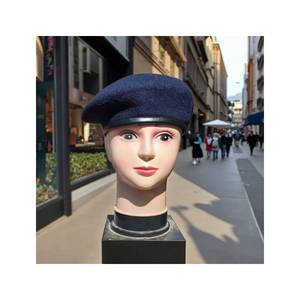 Saudi Govt Unisex Wool <b>Beret</b> Premium Formal Uniform Hat for Outdoor Scenes - Product Image 5