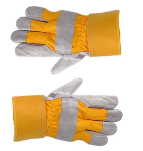 Guantes de cuero Super Rigger de alta calidad Guantes de trabajo de cuero para manos Fabricante y exportador - Product Image 5