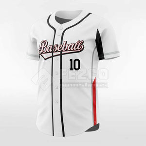 Vêtements d'entraînement légers Maillot de baseball pour homme Maillot de baseball teint uni pour homme Manches courtes Maillot de baseball pour homme - Product Image 2
