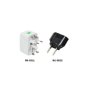Adaptateur de voyage électrique Hubbell compatible WJ-8032 6A, prise standard mondiale (protection IP20) pour l'alimentation commerciale - Product Image 3