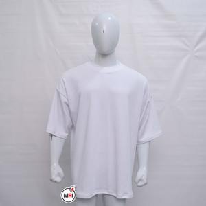 Camiseta de lujo con estampado de logotipo personalizado para mujer, camiseta de gran tamaño teñida lisa, ropa de calle transpirable con ajuste holgado, ropa de verano para mujer - Product Image 1