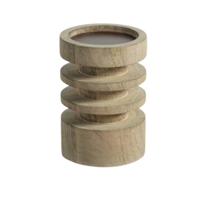 Mayorista Candelabro de madera para decoración navideña Portavelas de madera para el hogar Hotel y mesa Decoración decorativa personalizada para el hogar - Product Image 3
