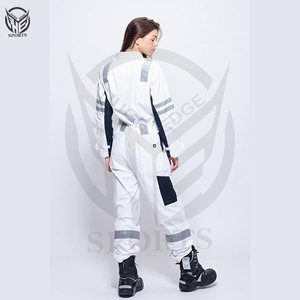 Precio directo de fábrica, calidad superior, el mejor material, uniforme de trabajo de manga larga resistente al fuego para mujer. - Product Image 2