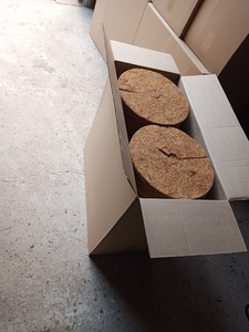 DISCO DE COIR AL POR MAYOR ECOLÓGICO SOSTENIBLE FIBRA DE COCO PARA ÁRBOLES DE PLANTAS MS AMELIA + 84855014447 LOTO AZUL - Product Image 3