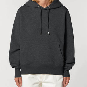 Vente en gros de sweats à capuche pour hommes en molleton 100% coton, écologiques, surdimensionnés, avec logo personnalisé imprimé, mode décontractée - Product Image 5