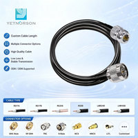 Câble coaxial RG58 de qualité professionnelle à prix de gros, 50 ohms, faible perte, 95 % cuivre tressé, isolation PE, câble RF RG6