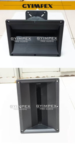 262*195*267mm lungo lancio Audio professionale altoparlanti difusori 50mm 2 pollici gola Tweeter corno onda guida altoparlante - Product Image 4