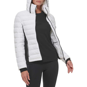 Custom Winter Puffer <b>Jacket</b> for <b>Women</b> Stand Collar Casual High Quality Coats <b>Padded</b> <b>Women</b> Bubble <b>Jacket</b> Custom Logo and Design - Product Image 2