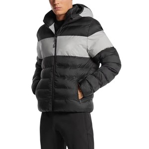 Veste matelassée en gros hiver chaud nouvelle arrivée logo personnalisé veste matelassée à bulles vestes pour hommes - Product Image 2