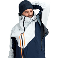 Nuevo Traje de Esquí con Capucha Talla Grande Unisex XL, Diseño Personalizado, Desmontable, Impermeable 10.000 mm, Cortavientos y Transpirable