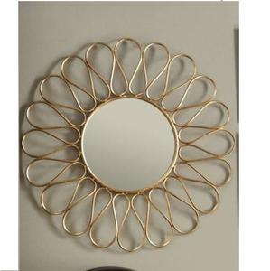 Cadre de miroir de haute qualité, taille personnalisée, cadre de miroir en métal pour salon, design incurvé à la main - Product Image 4