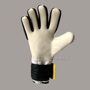Guantes de portero de cuero de alta calidad profesional Nuevo diseño Transpirable Ligero Guantes de fútbol a prueba de viento - Product Image 5