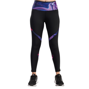 Women's Premium Quality Seamless High-Waisted Compression Mesh <b>Leggings</b> Solid <b>Pattern</b> Custom Logo Adult Size-Available Wholesale - Product Image 4