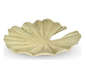 Mango de bandeja de latón y último diseño Desayuno Hoja Bandeja Mango Artículo decorativo tamaño personalizado y venta - Product Image 6