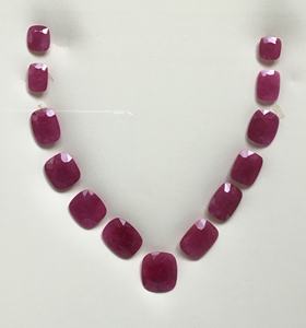 150.41กะรัตทับทิม mozambique เบาะเหลี่ยมเพชรพลอยตัดรูปแบบความร้อนสำหรับการทำเครื่องประดับอัญมณีธรรมชาติ - Product Image 2