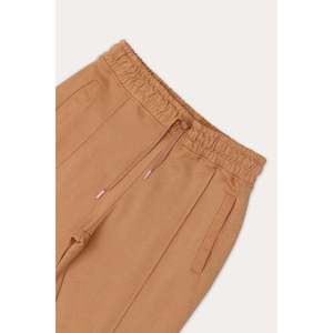 Pantalones de chándal con parte inferior de campana para mujer Pantalones cargo acampanados transpirables con cintura elástica Técnica arrugada Amigable para la Oficina - Product Image 3